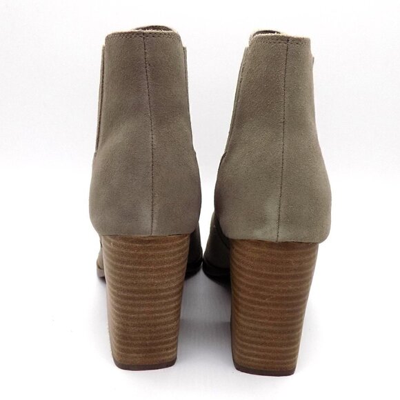 Marc Fisher Ankle Boots Size 11 Ellard Lt Gray - Picture 6 of 8